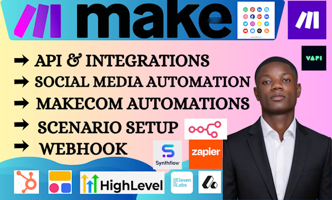 setup make com automation made com make expert gohighlevel zapier fix make com