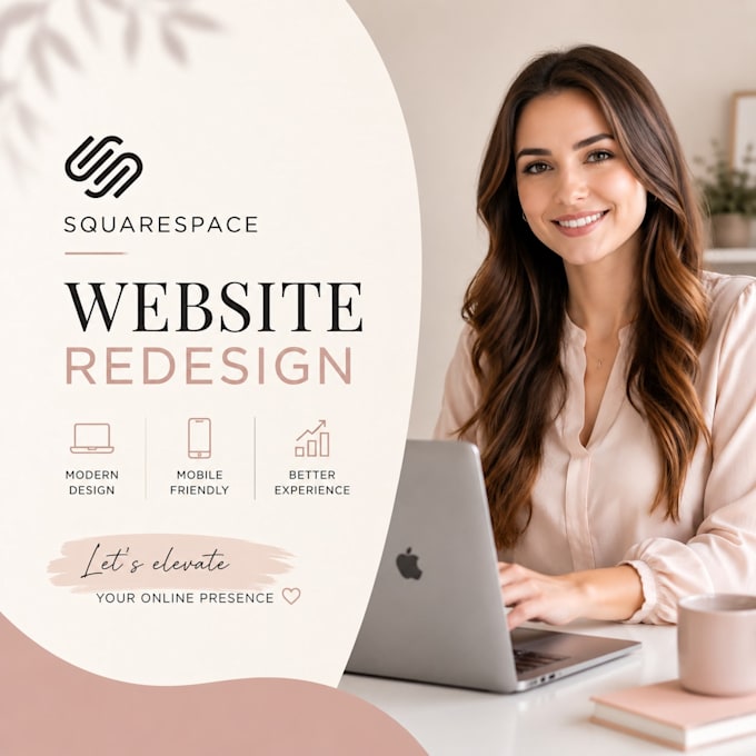 redesign, revamp, and customize your squarespace website