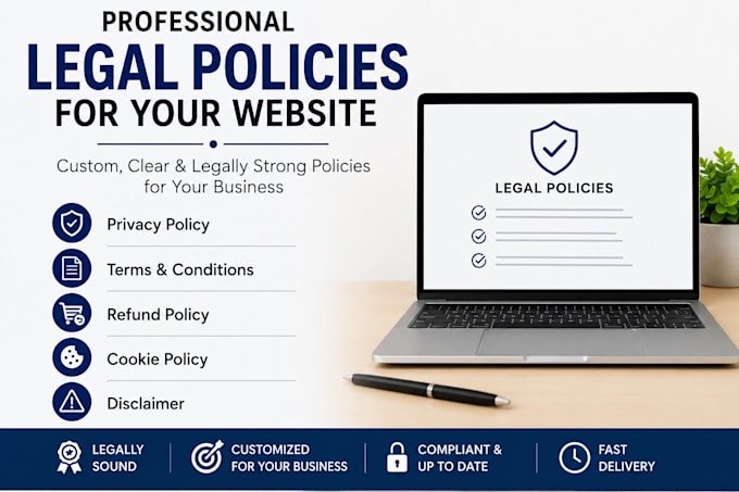 write website terms and conditions and privacy policy