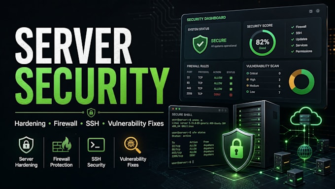 secure and harden your linux vps cloud server or production system