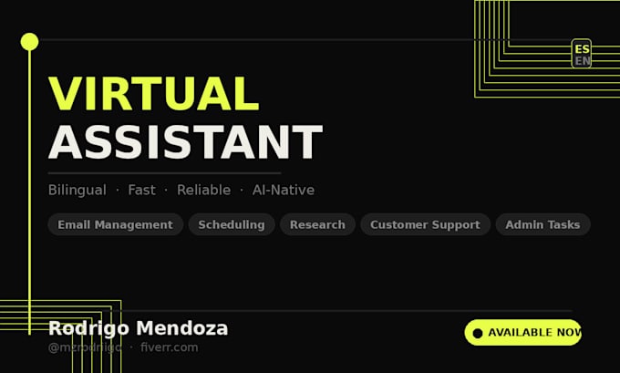 be your bilingual virtual assistant and handle tasks