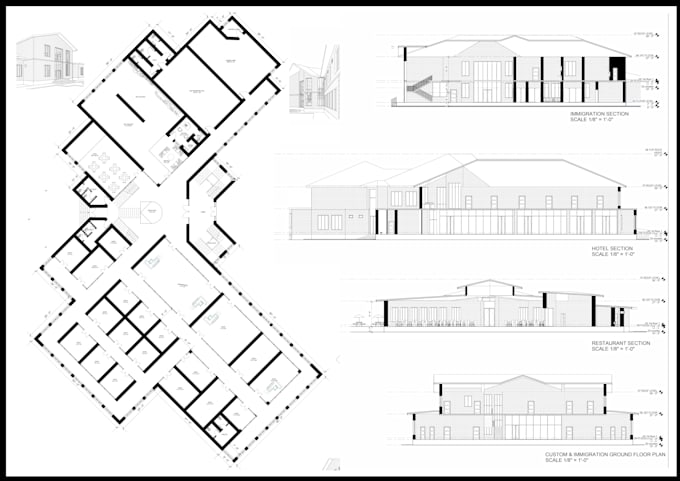 provide revit plans and architectural drafting