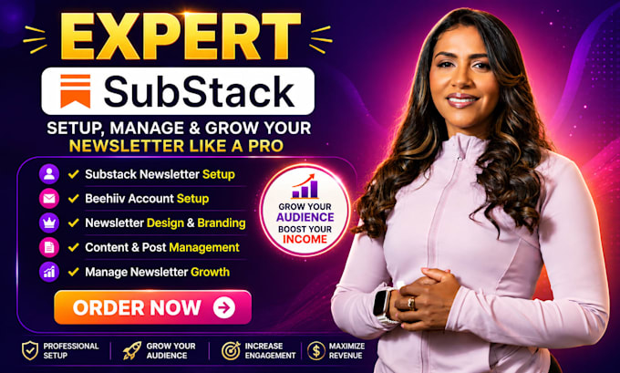 setup substack account design newsletter and subscribers organically