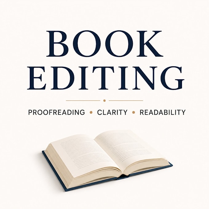 edit and proofread your manuscript or book