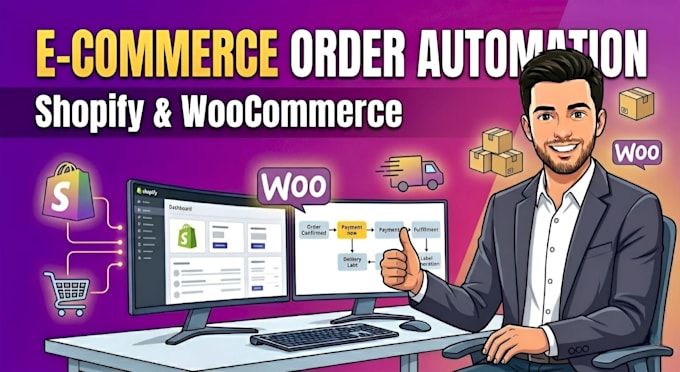 automate your shopify and woocommerce ecommerce orders