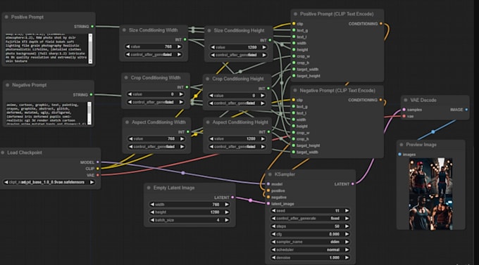 setup comfyui sdxl and flux workflows on runpod cloud GPU