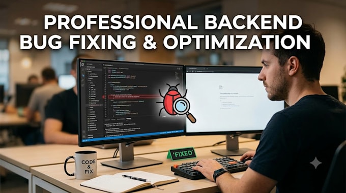 fix bugs, upgrade framework, or optimize your backend application