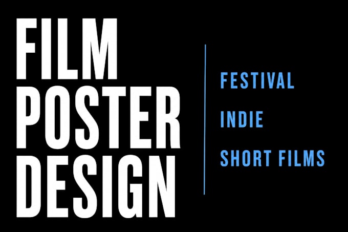 design festival ready posters and key art