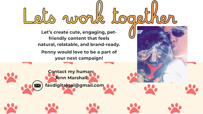 do ugc with my dog