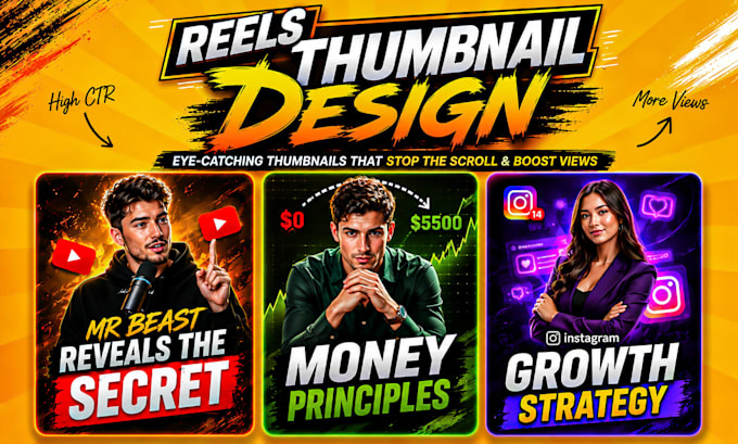 design instagram reels thumbnail and reels cover