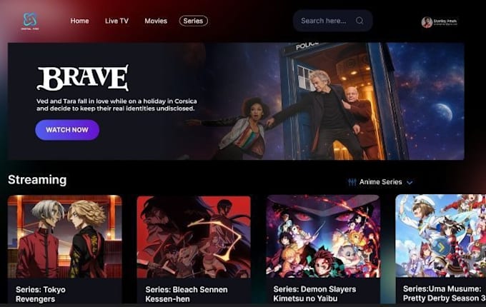 develop iptv app live streaming app smart tv app ott app for android and ios