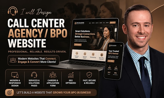 design call center agency bpo website
