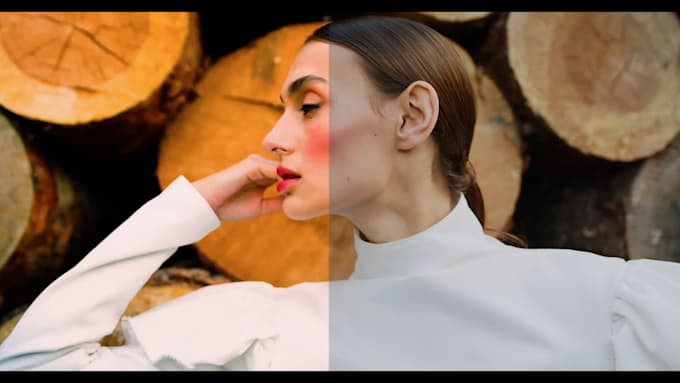 do simple video color grading