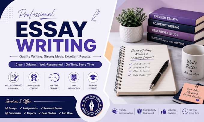 write professional blog posts and essays