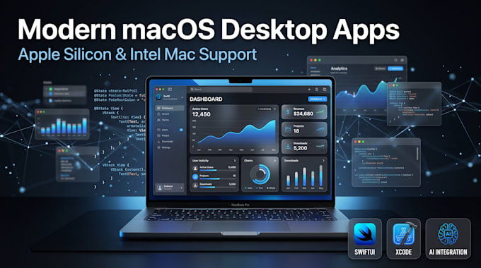 develop custom macos desktop application for apple device using swiftui