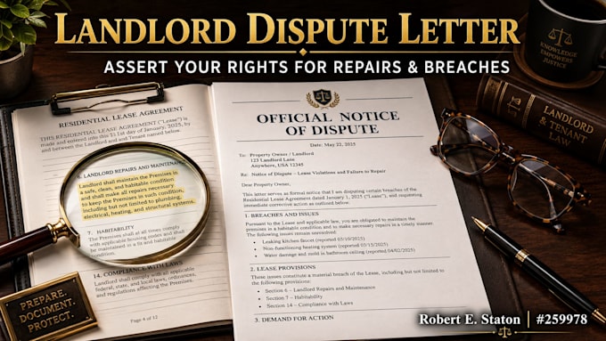 draft a professional security deposit demand letter to recover your funds
