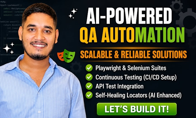 build an ai powered QA automation framework using playwright or selenium