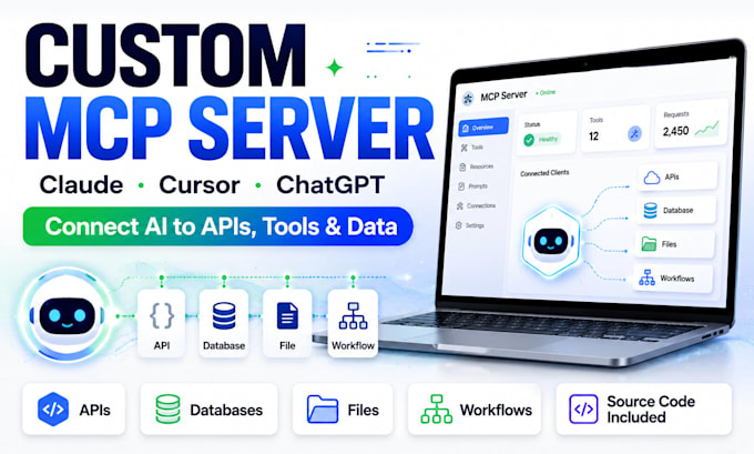 build a custom mcp server for claude, cursor, chatgpt, or ai agents