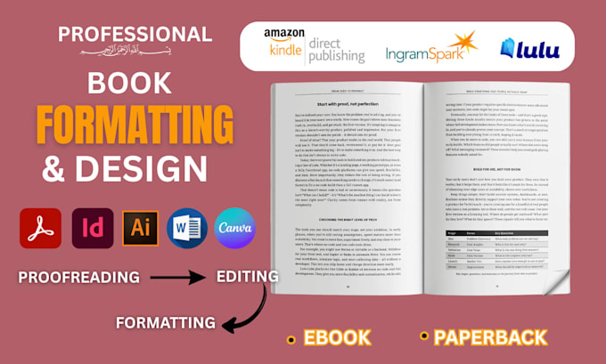 do paperback formatting, kdp ebook formatting book interior layout design