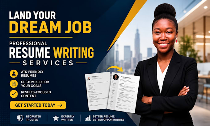 write a professional resume CV and linkedin optimization