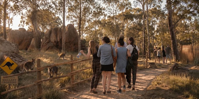 create realistic 3d ai zoo, safari and theme park perspective concept renders