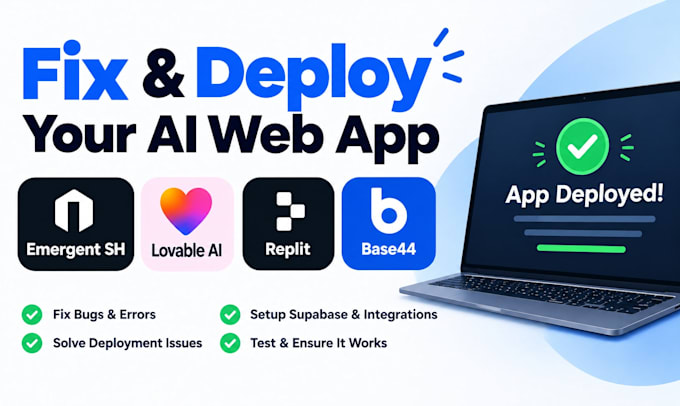 fix deploy base44 replit ai emergent sh app lovable ai website lovable supabase