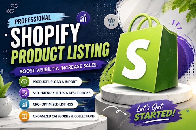 be your shopify product lister and cro optimized product listing expert