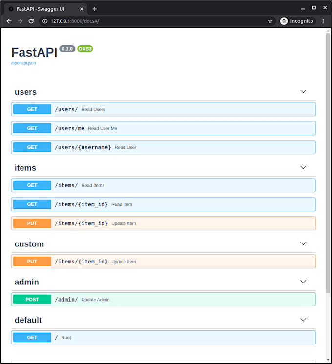 create a scalable production ready backend or rest API