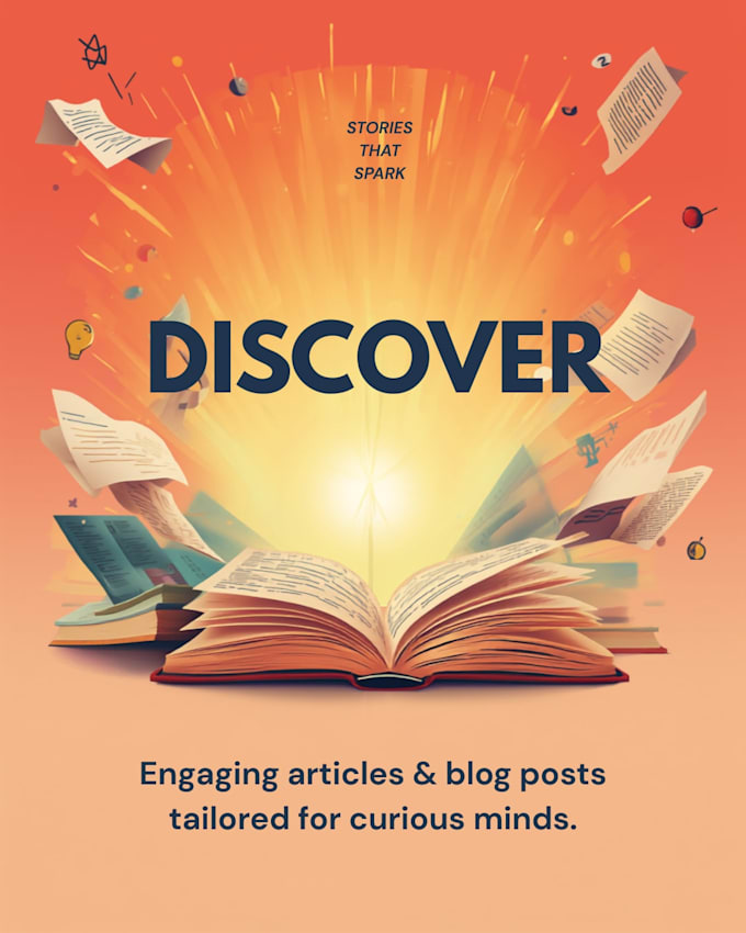 write engaging articles, blog posts and creative content