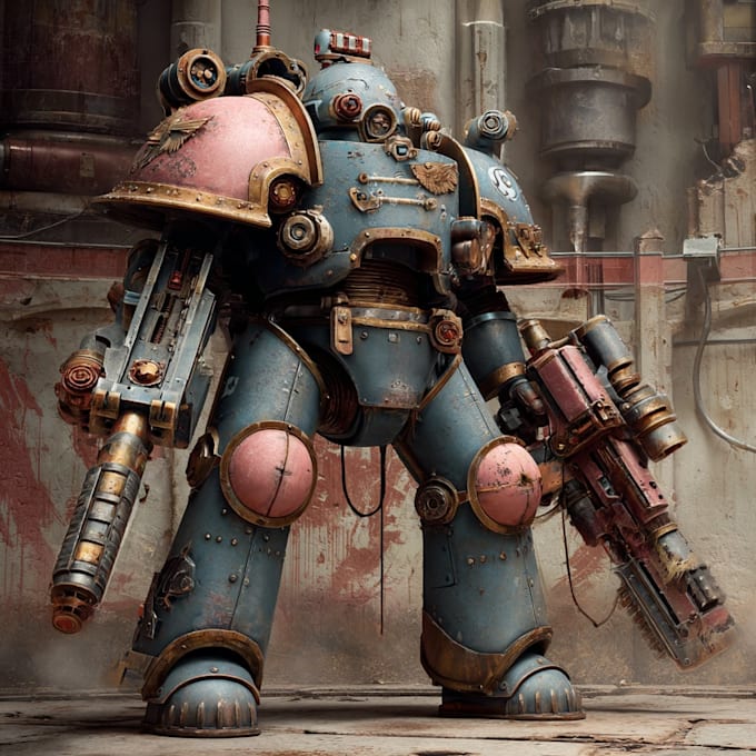 paint warhammer 40k character and creature