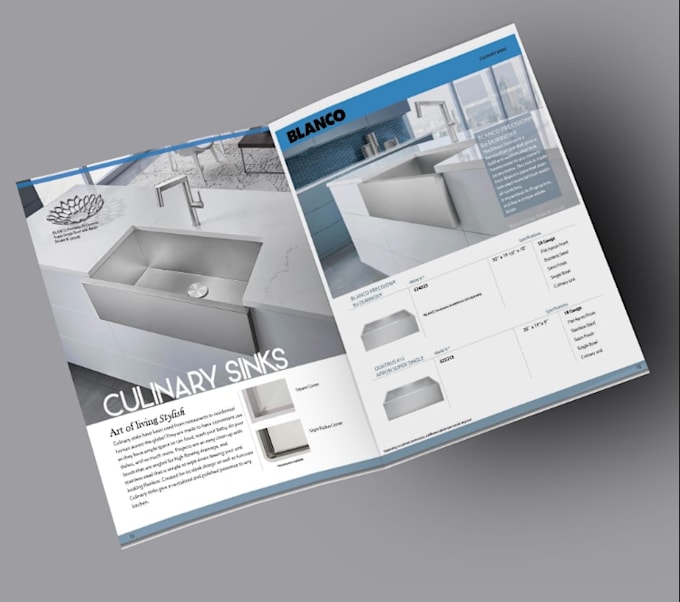 create your business a professional catalog, brochure or magazine