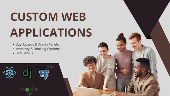 Build a custom full stack web application or management system by ...