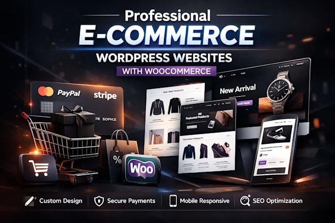 build a modern ecommerce wordpress website with woocommerce
