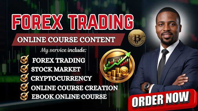 create forex trading online course content and course curriculum