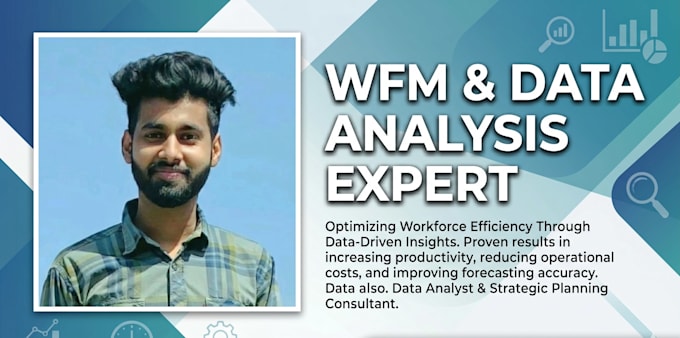 do expert data cleaning, statistical analysis, and capacity planning