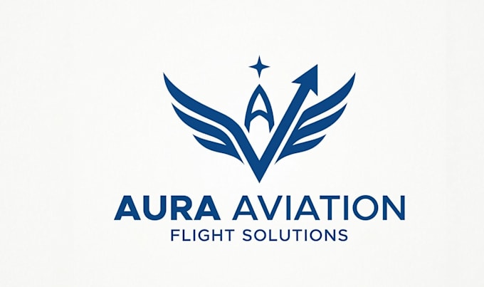 creative innovative aviation real estate logo