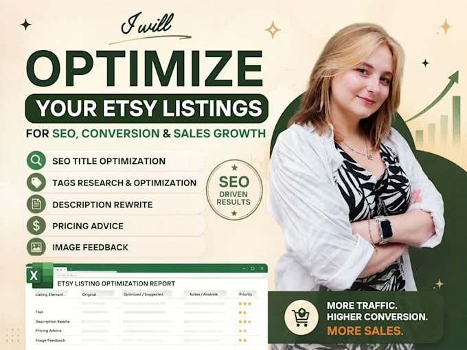 optimize your etsy listings for conversion and sales growth