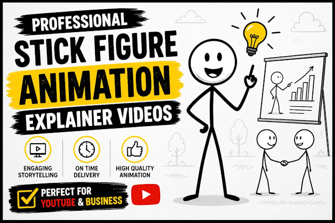 create stick figure animation videos for youtube
