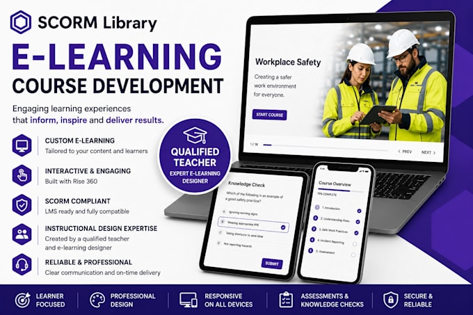 create a professional elearning course in articulate rise 360