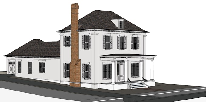 create quick architectural 3d models in sketchup