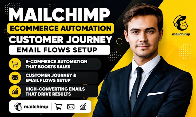 mailchimp ecommerce automation, customer journey, email flows setup