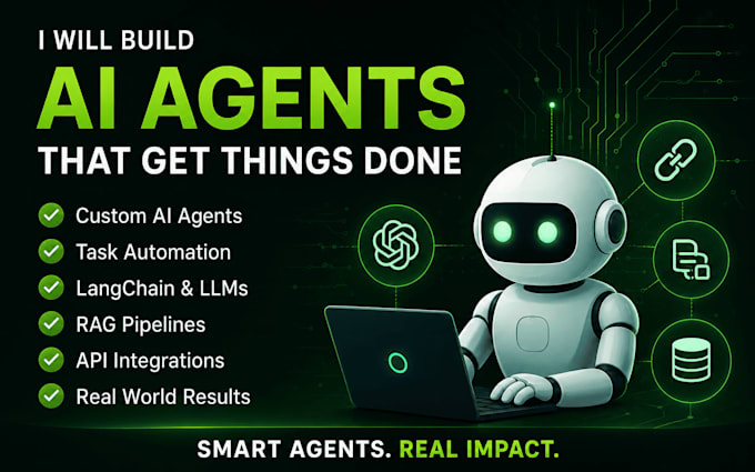 develop ai agents, ai chatbots, ai websites and ai automations
