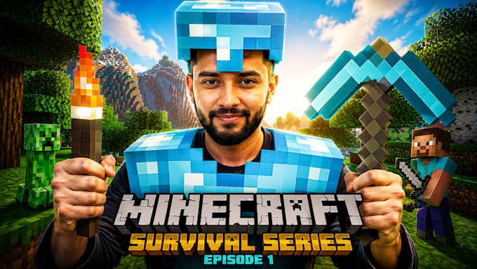 design high CTR gaming youtube thumbnails