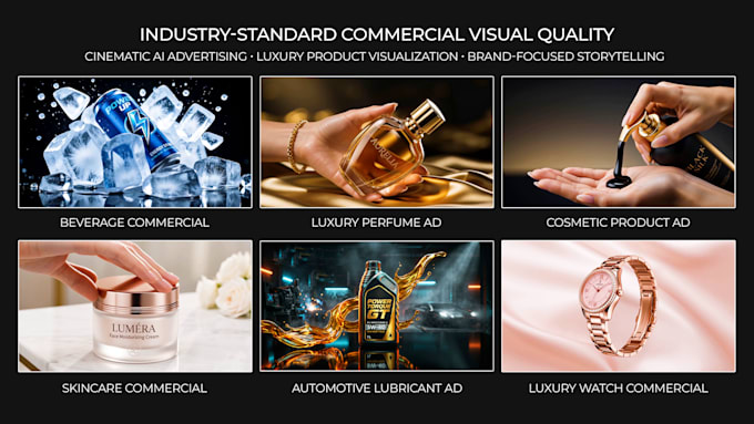 create cinematic ai commercial video ads for your brand