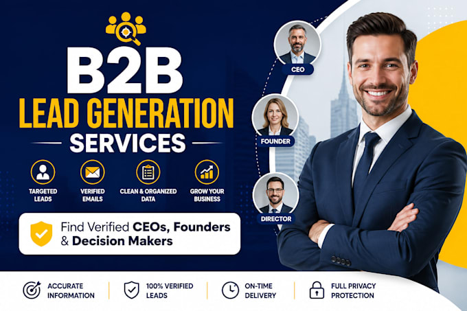 find decision makers, ceos, and business contacts