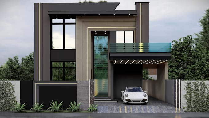 design 3d front elevation