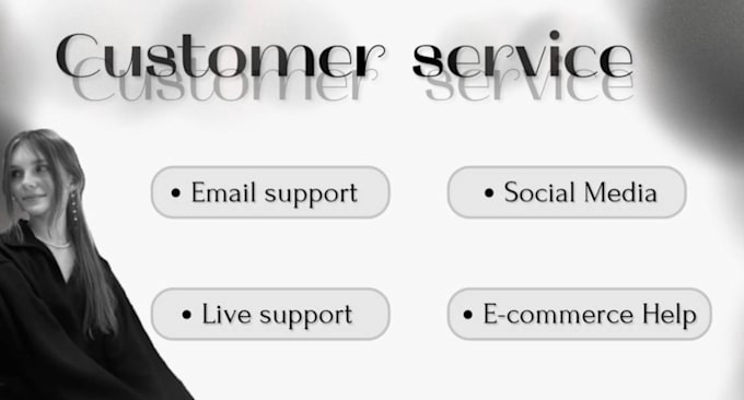 be your ecommerce customer support and chat specialist