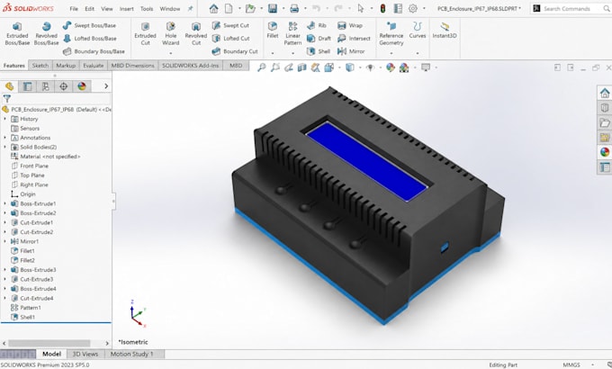 create pcb enclosure electronics housing ip67 ip68 pcb enclosures for iot device