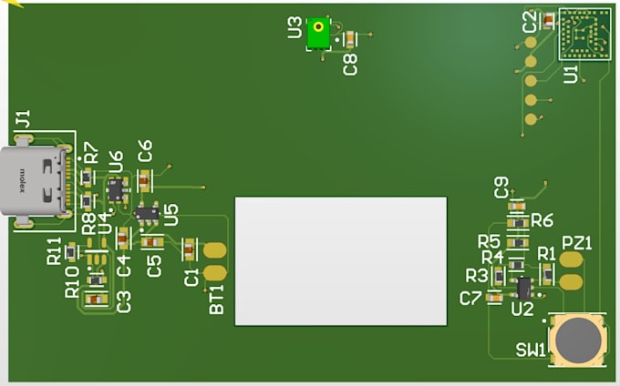 design a professional pcb layout for your ble or iot device