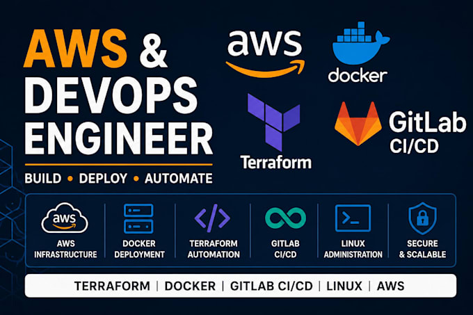 setup, deploy and troubleshoot AWS cloud infrastructure